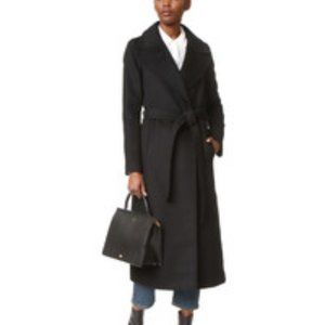Mackage Babie Wrap Maxi Coat - black XS
